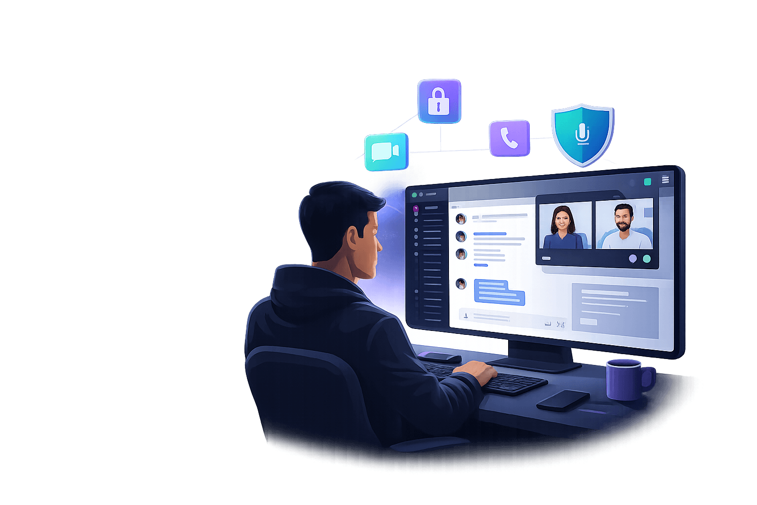 Voxport self-hosted communication server